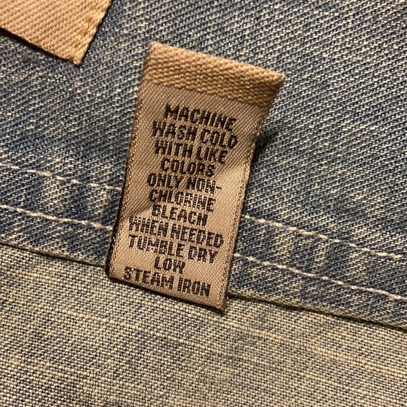 Cool button fly printed light denim jeans NWOT - Picture 6 of 6